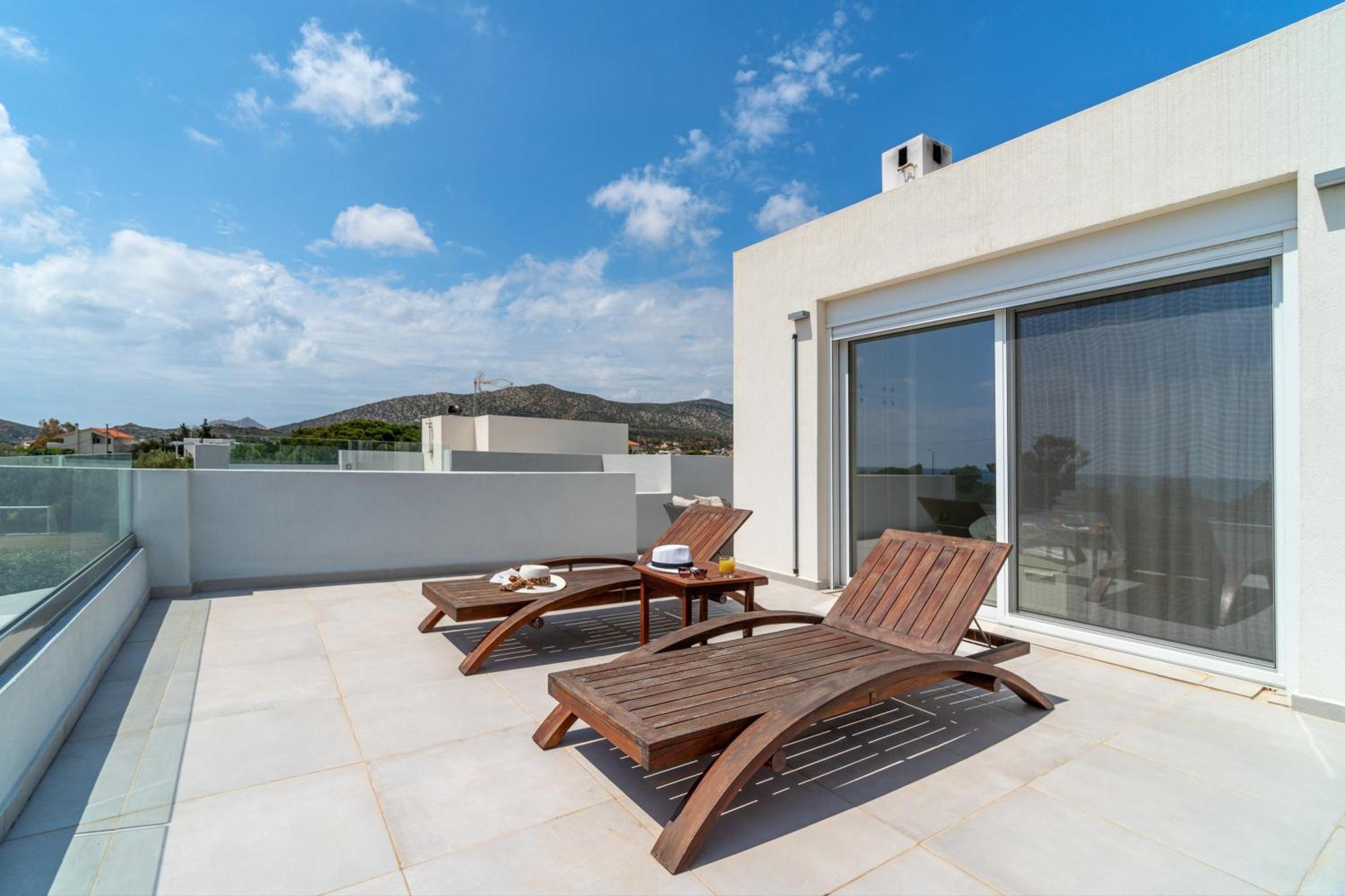 Legrena Beach House Sunion Rum bild