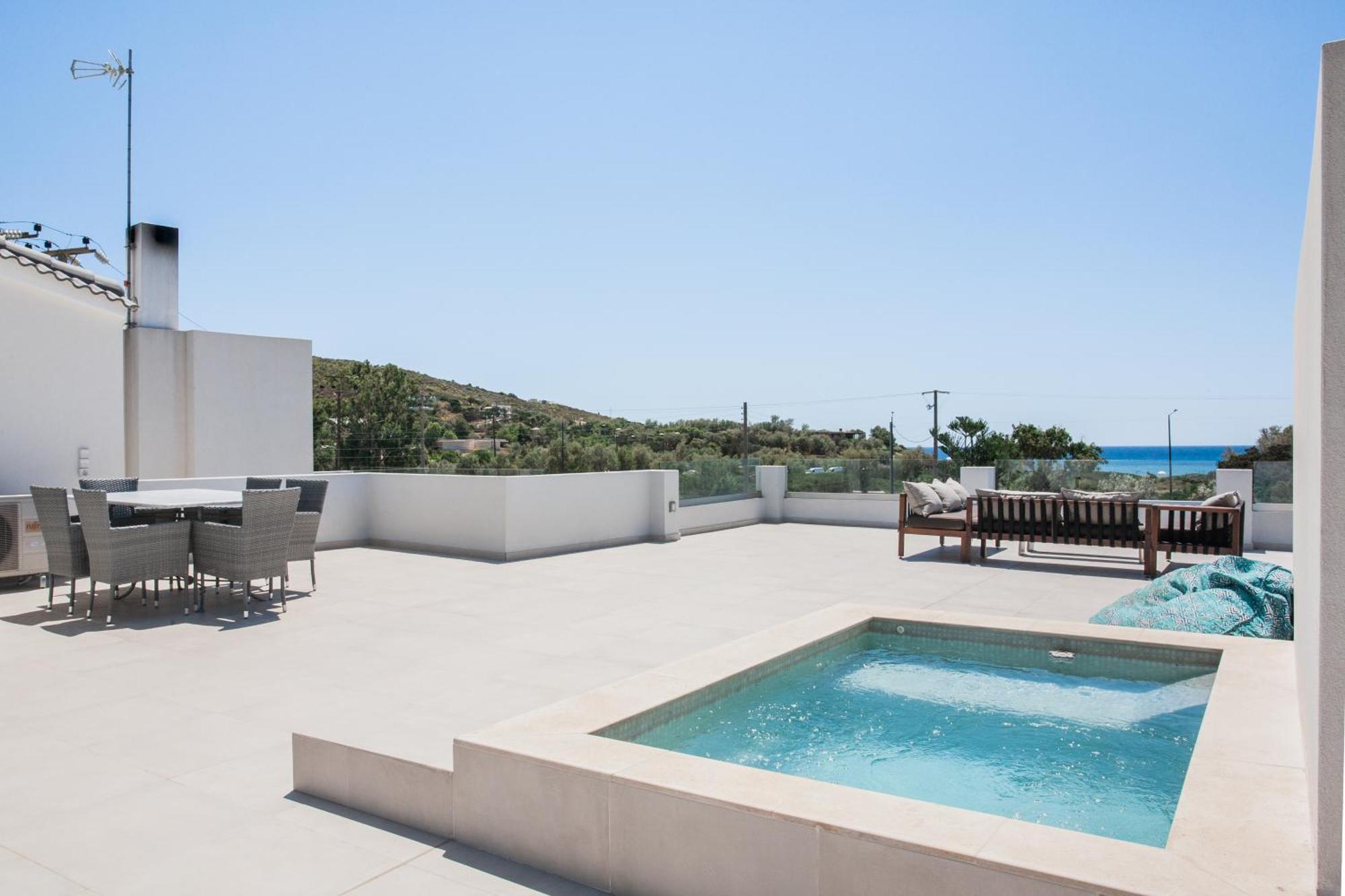 Legrena Beach House Sunion Rum bild