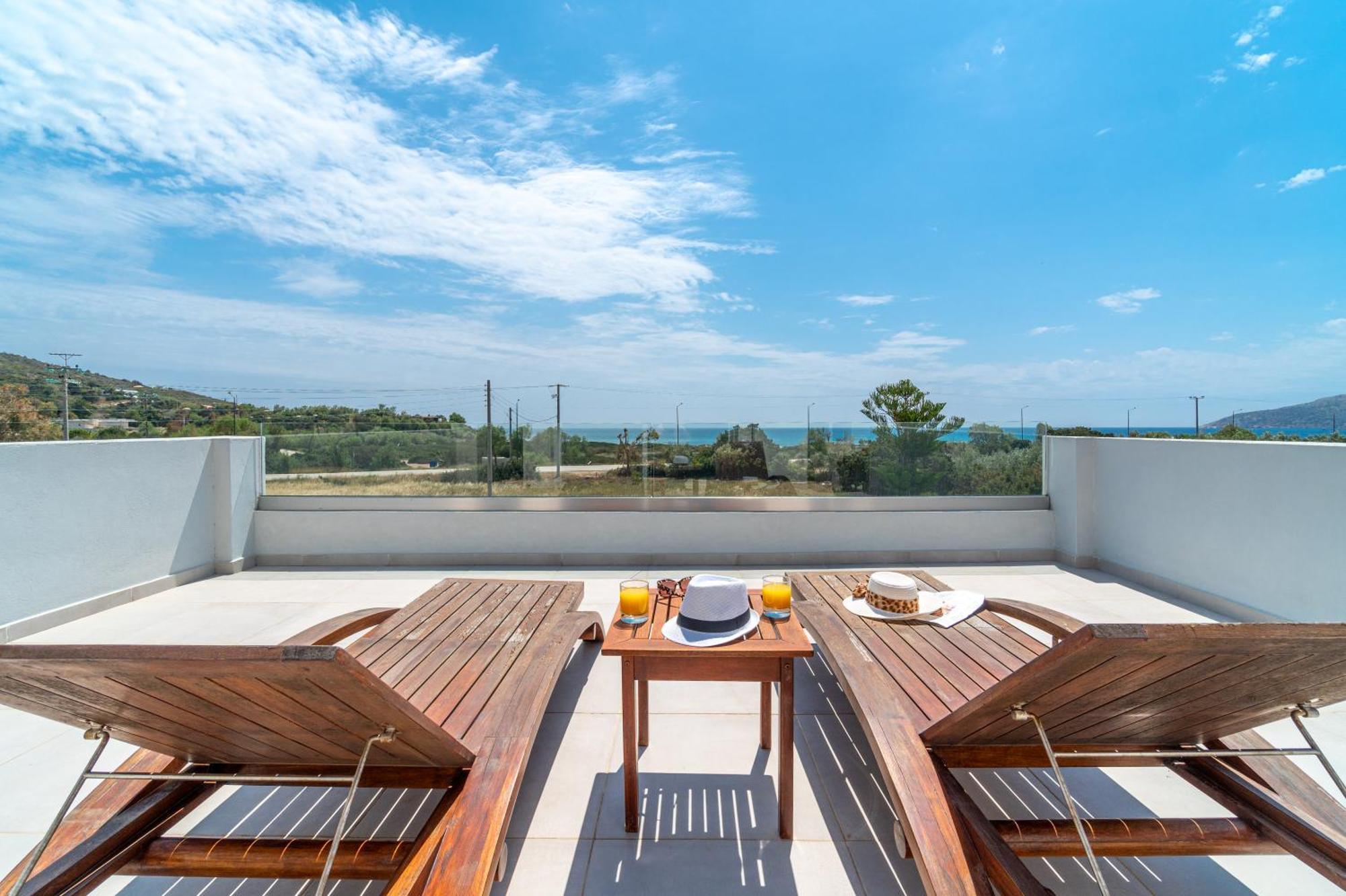 Legrena Beach House Sunion Rum bild